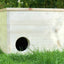 Isolierte Schutzhütte aus Massivholz