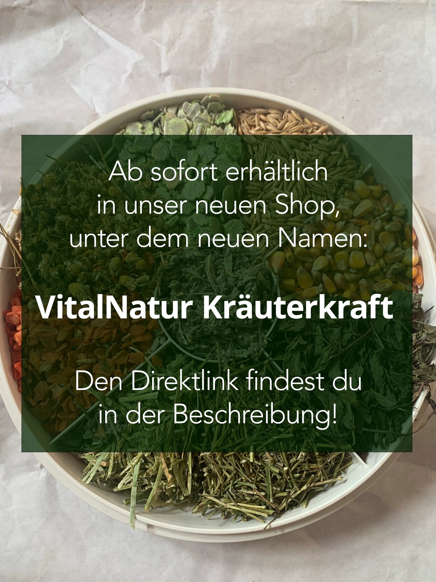 Wald-& Bergwiesen Kräutermix (2 kg) - im neuen Shop als: VitalNatur Kräuterkraft